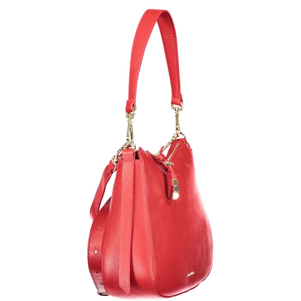 Coccinelle Rote Lederhandtasche