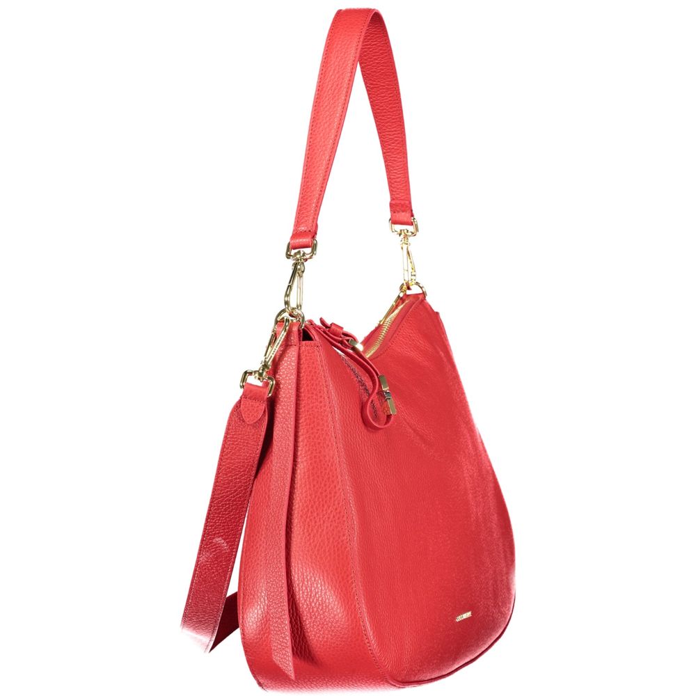 Coccinelle Rote Lederhandtasche