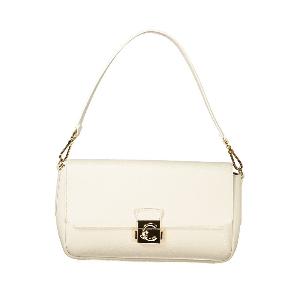 Coccinelle Weiße Ledertasche