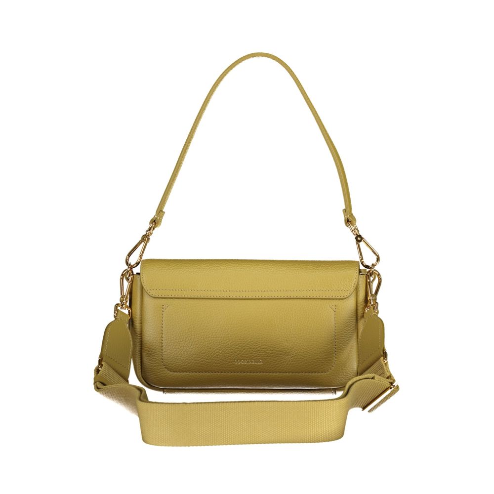 Coccinelle Grüne Lederhandtasche