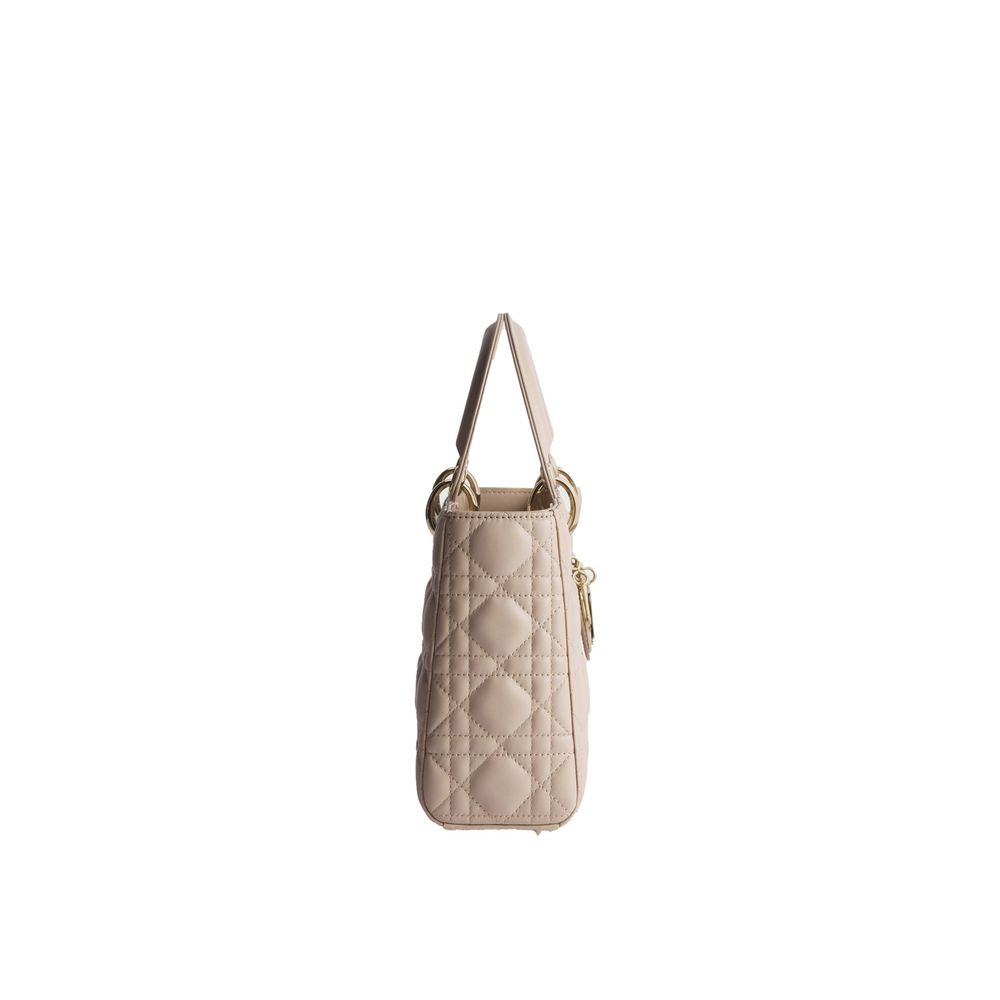 Dior Beige Lammleder-Schultertasche