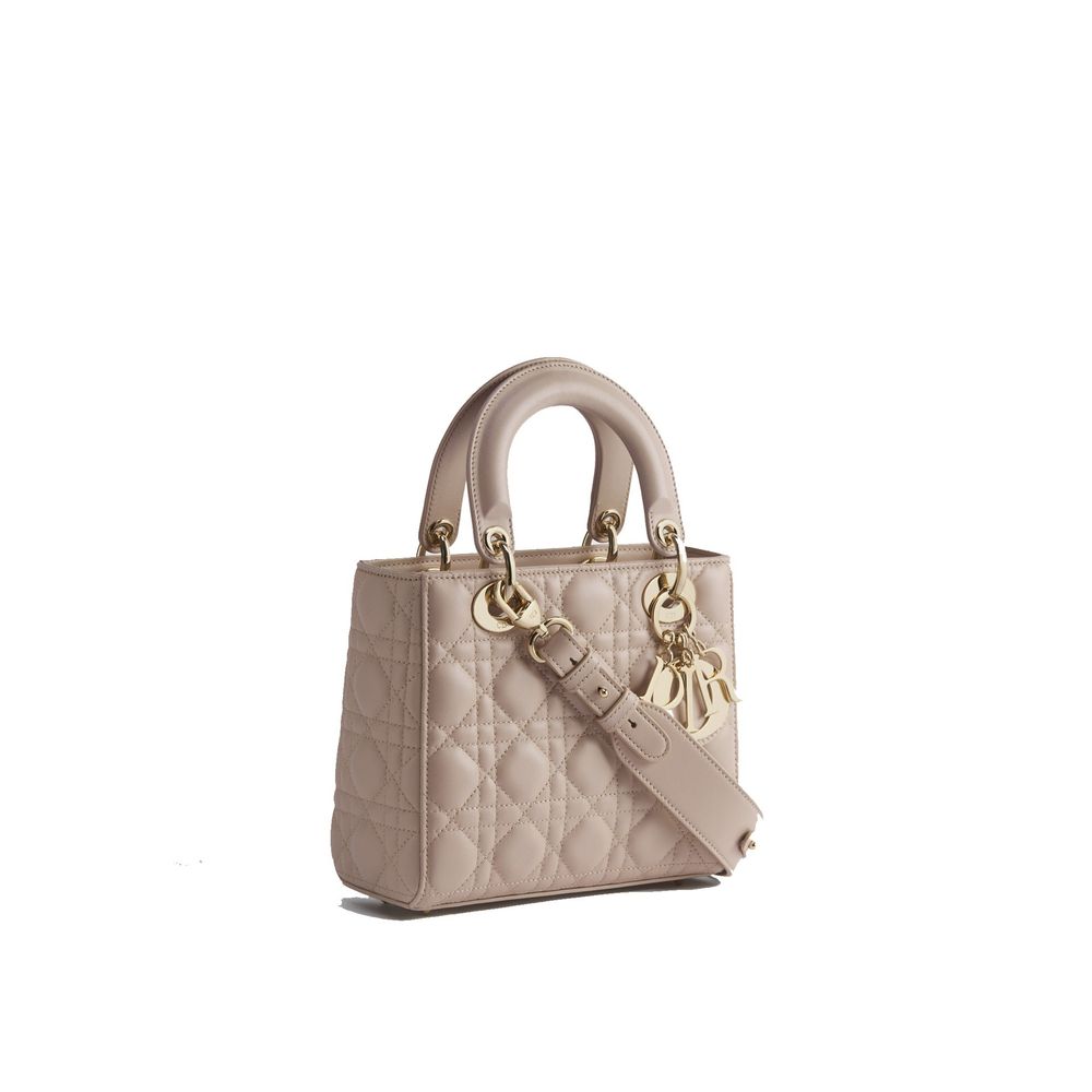 Dior Beige Lammleder-Schultertasche