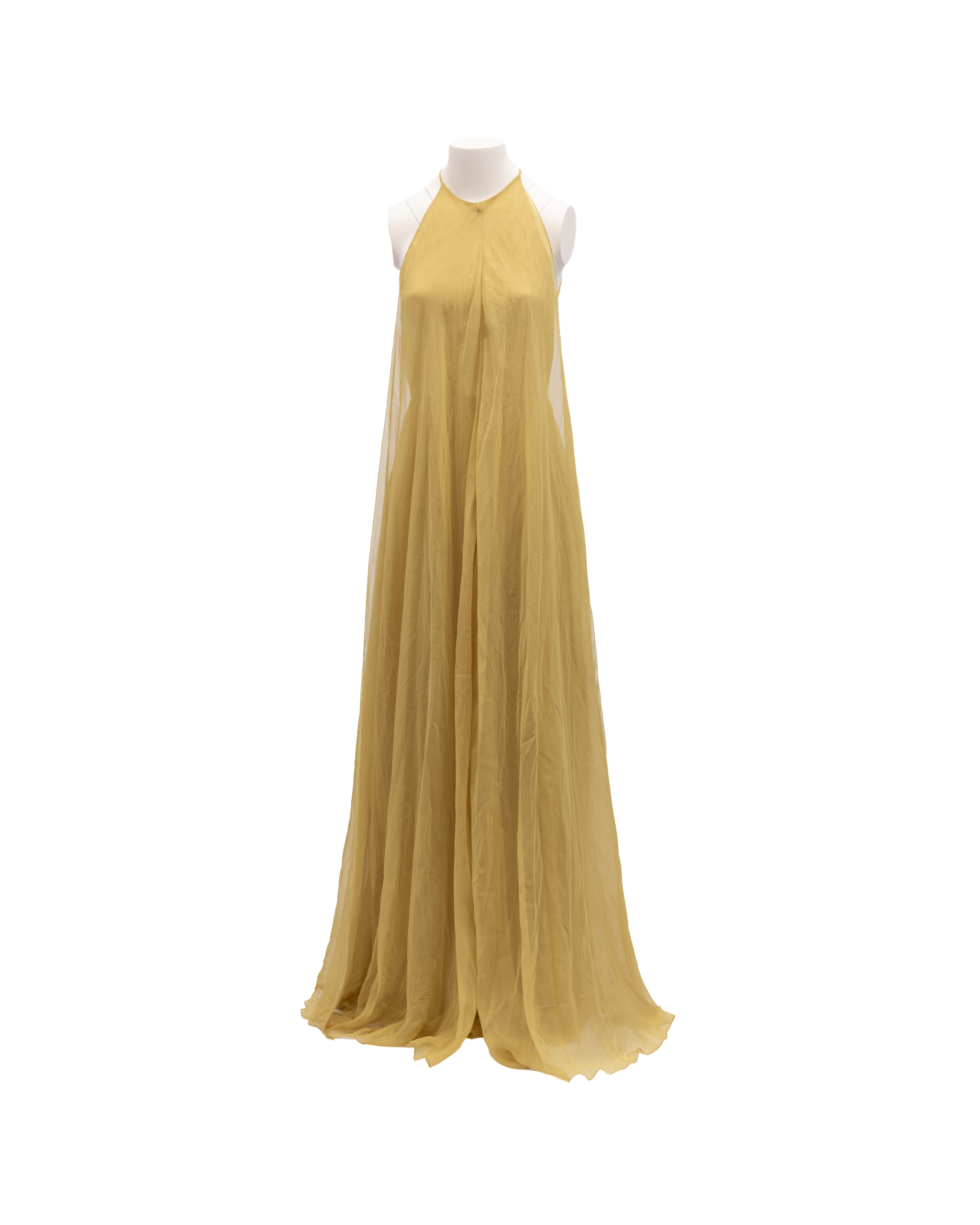 Valentino Garavani Fließendes Abendkleid mit offenem Rücken