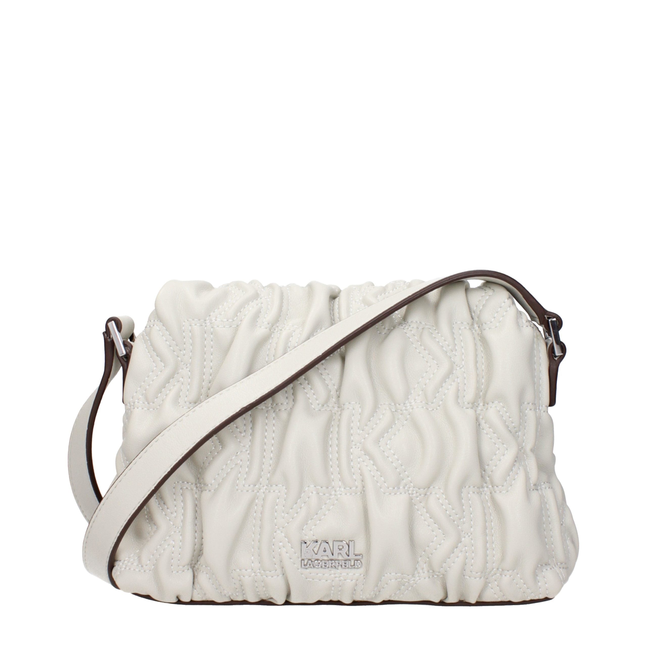 Karl Lagerfeld Graue Crossbody Bag aus Polyester