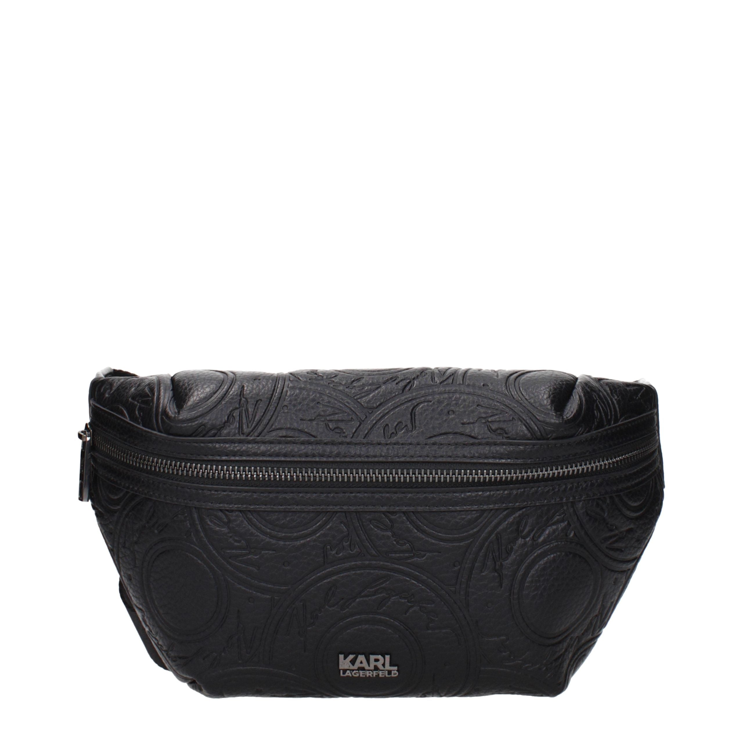Karl Lagerfeld Schwarzer Rucksack aus Polyethylen
