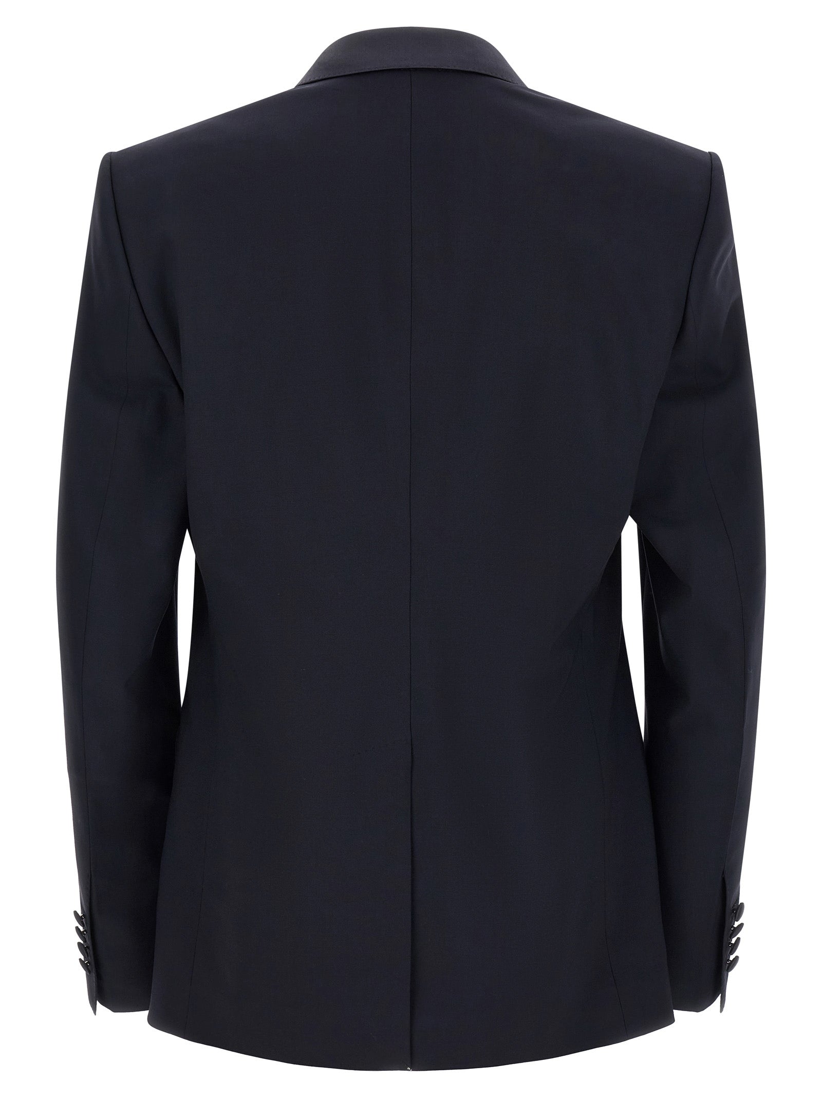 Dolce & Gabbana Blauvio Woll-Zweiteiler