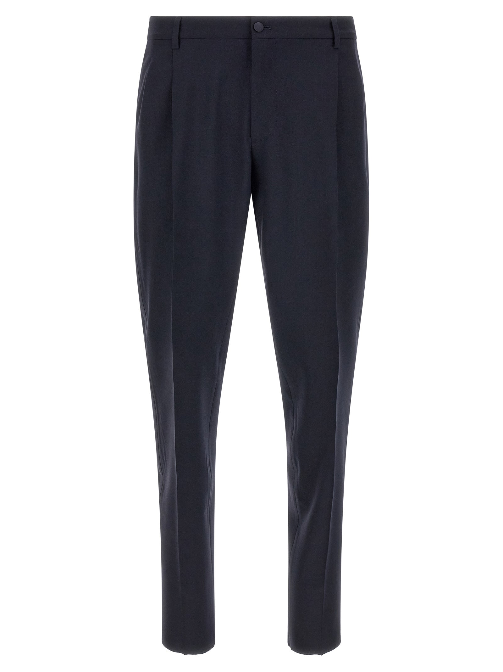 Dolce & Gabbana Blauvio Woll-Zweiteiler
