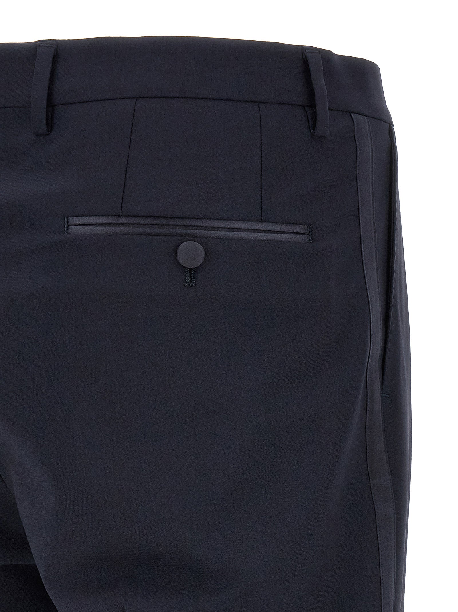 Dolce & Gabbana Blauvio Woll-Zweiteiler