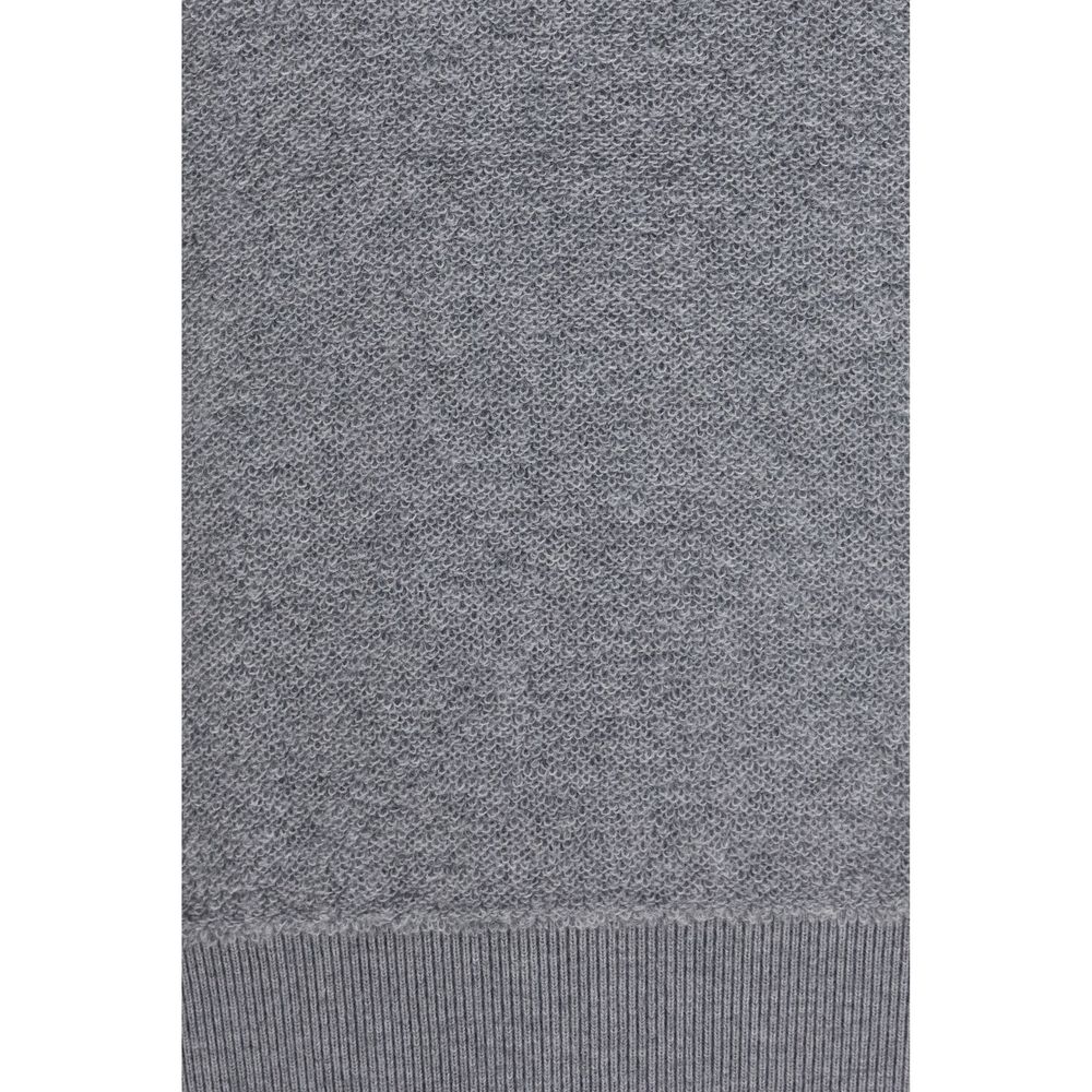 Piacenza Cashmere Grauer Oves Aries Wollpullover