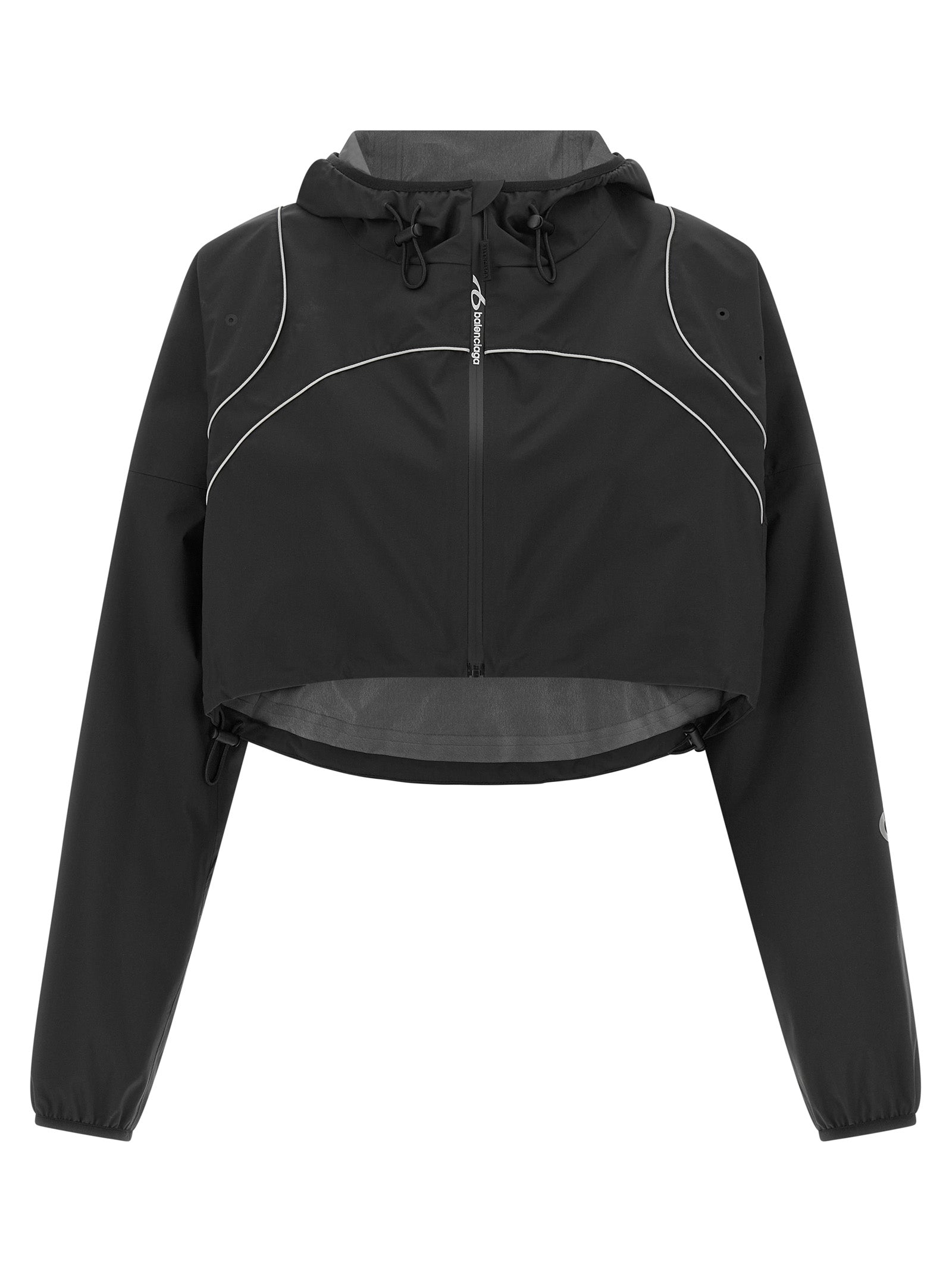 Balenciaga Schwarzer Polyester-Sweatshirt