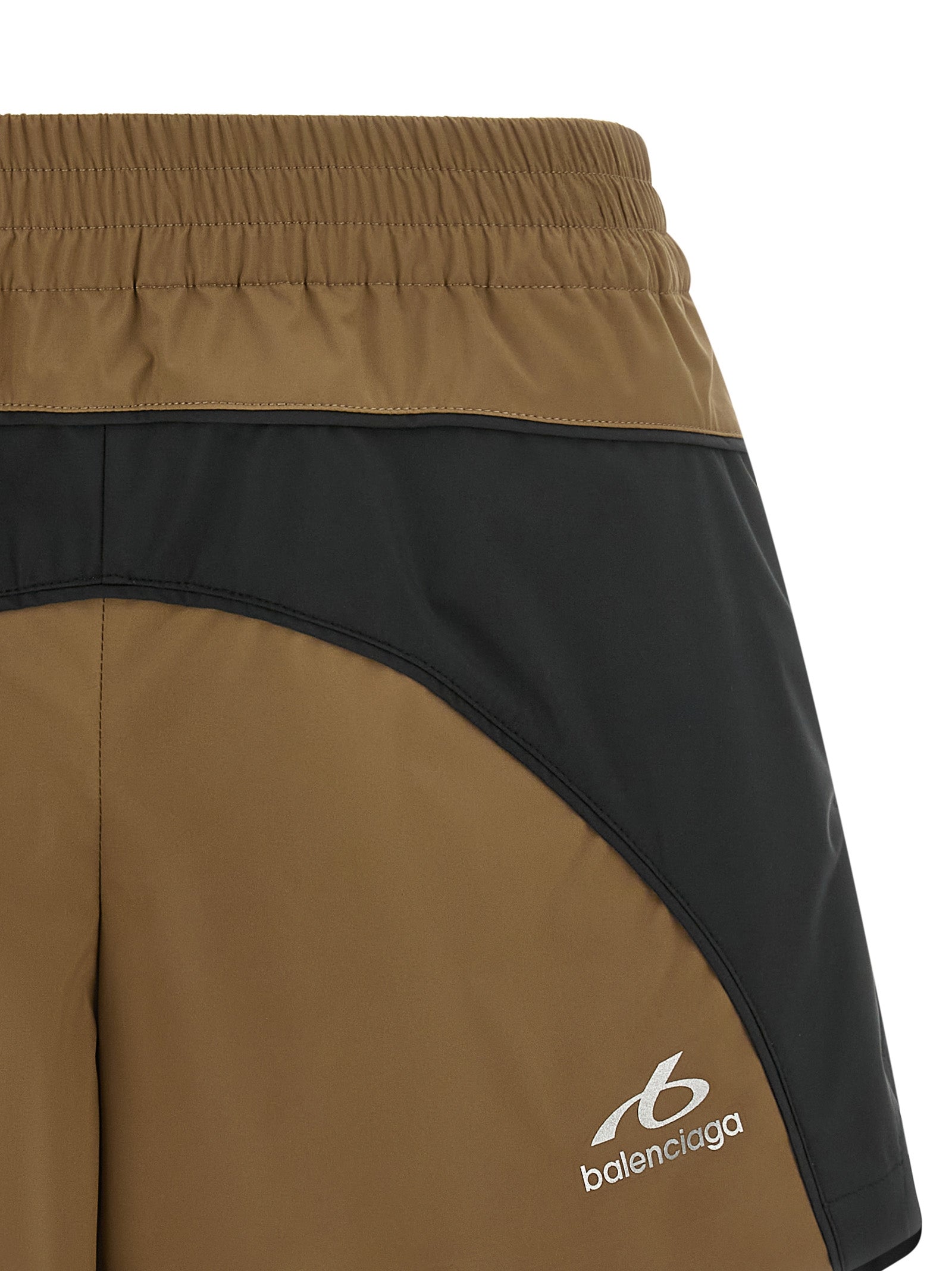 Balenciaga Braune Bermudashorts aus Polyester