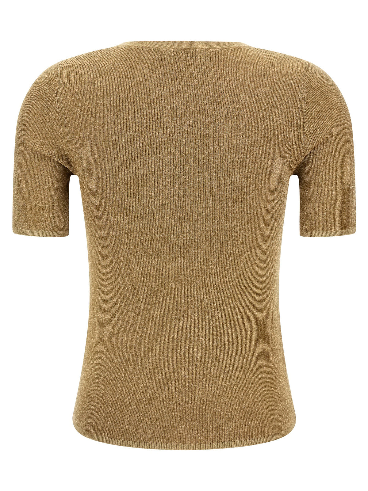 Max Mara Gold Polyamid T-Shirt