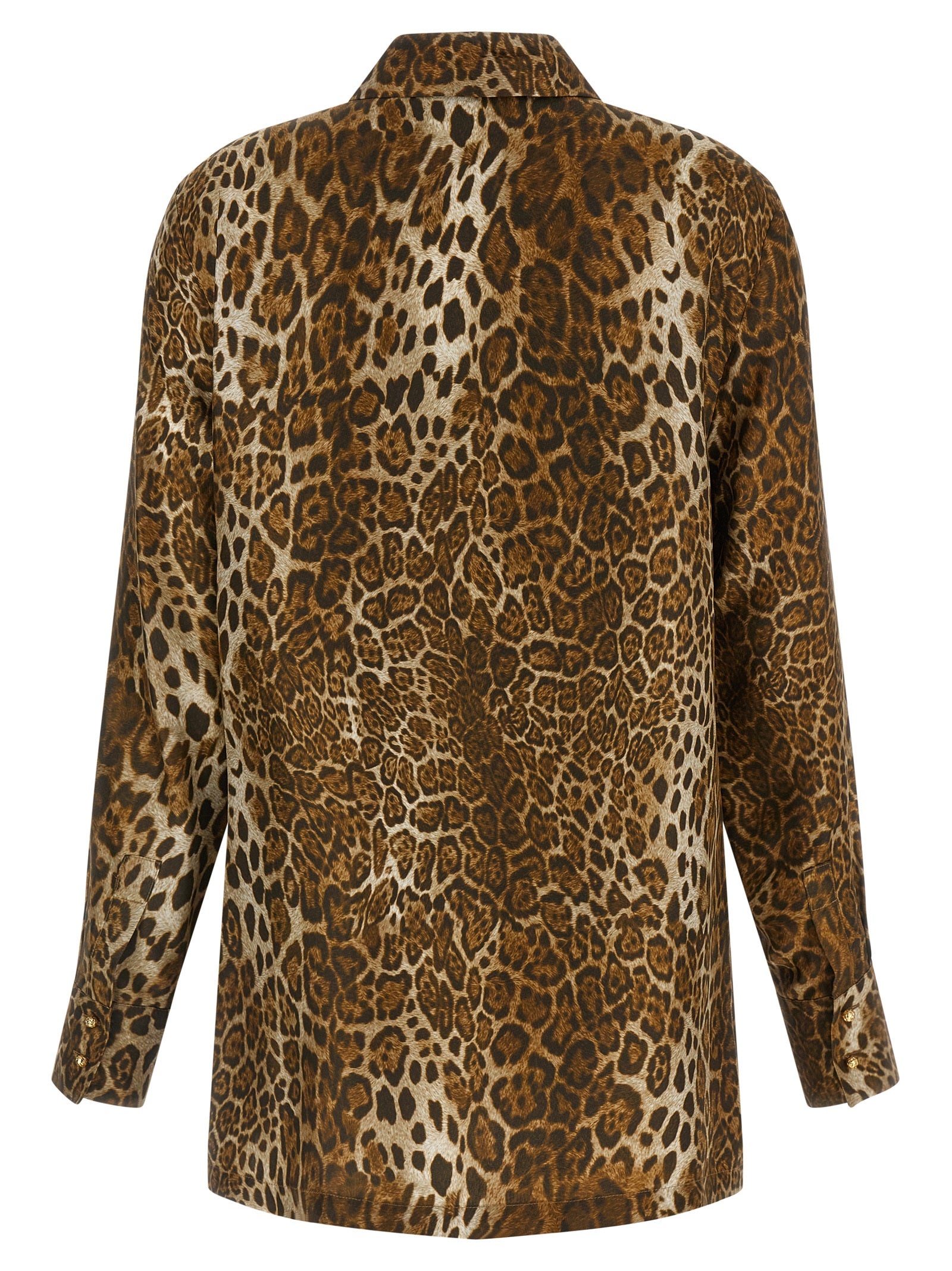 Max Mara Braune Seidenbluse