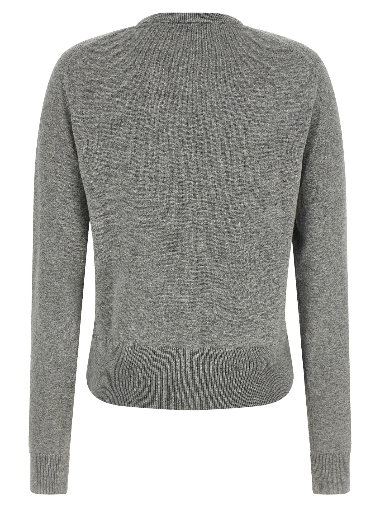 Dolce & Gabbana Grauer Kaschmir-Strickjacke