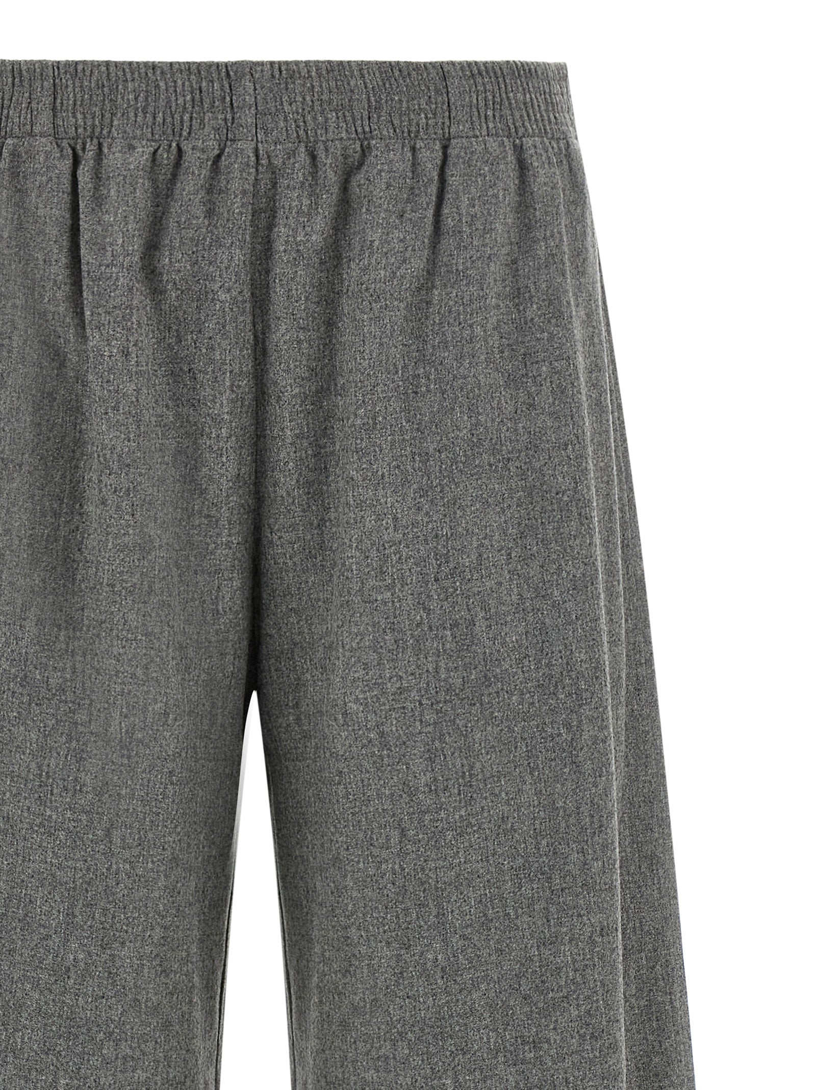 Fabiana Filippi Graue Cargo-Hose aus reiner Schurwolle