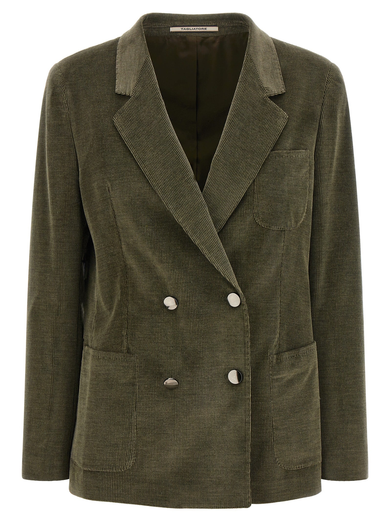 Tagliatore Zweifarbiger Baumwollblazer