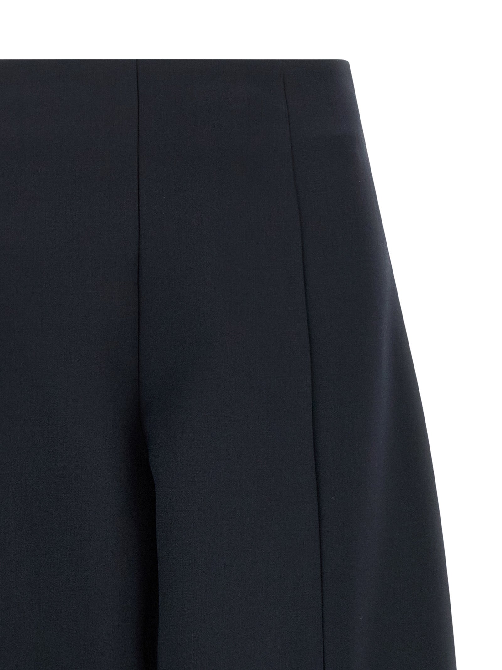 NUDE Blaue Wollhose