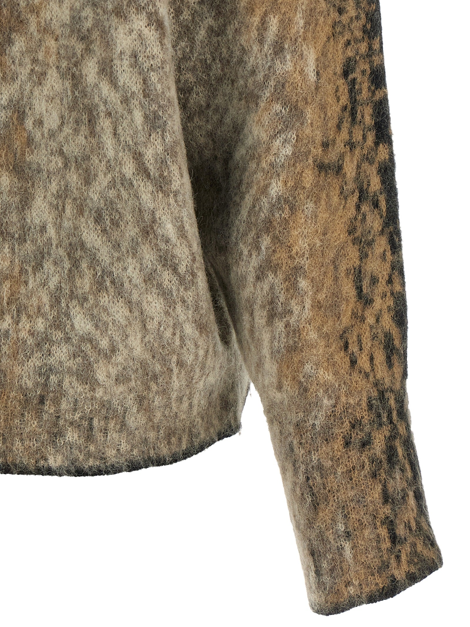 NUDE Brauner Wollcardigan