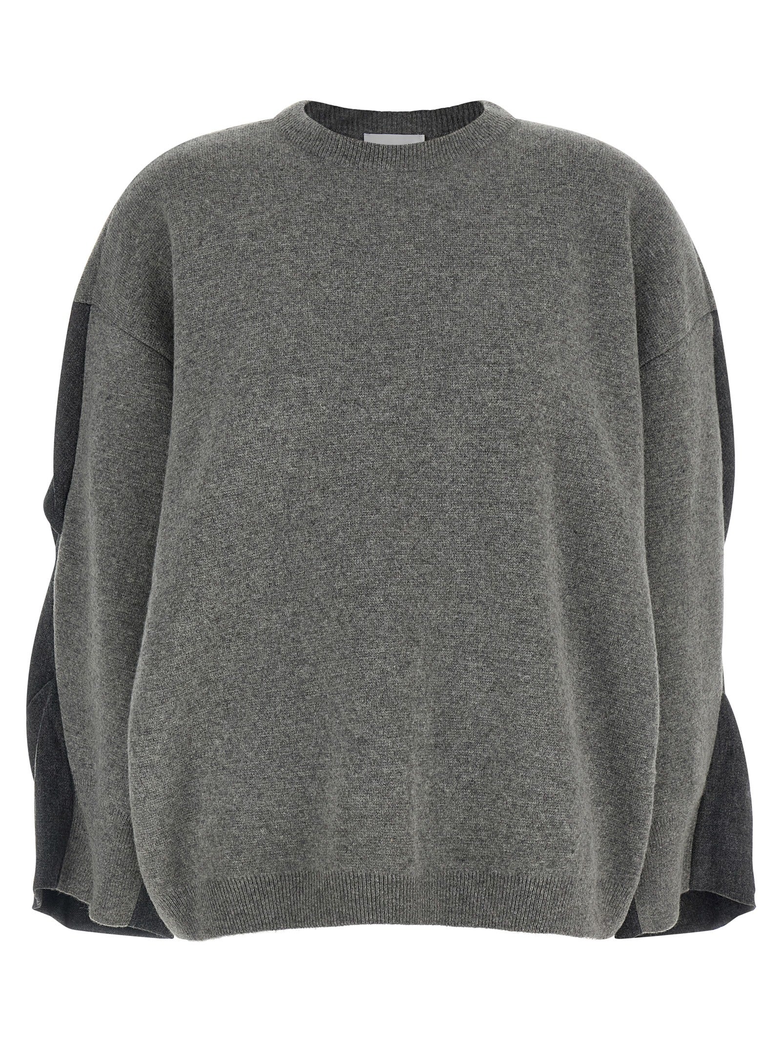 NUDE Grauer Wollcardigan