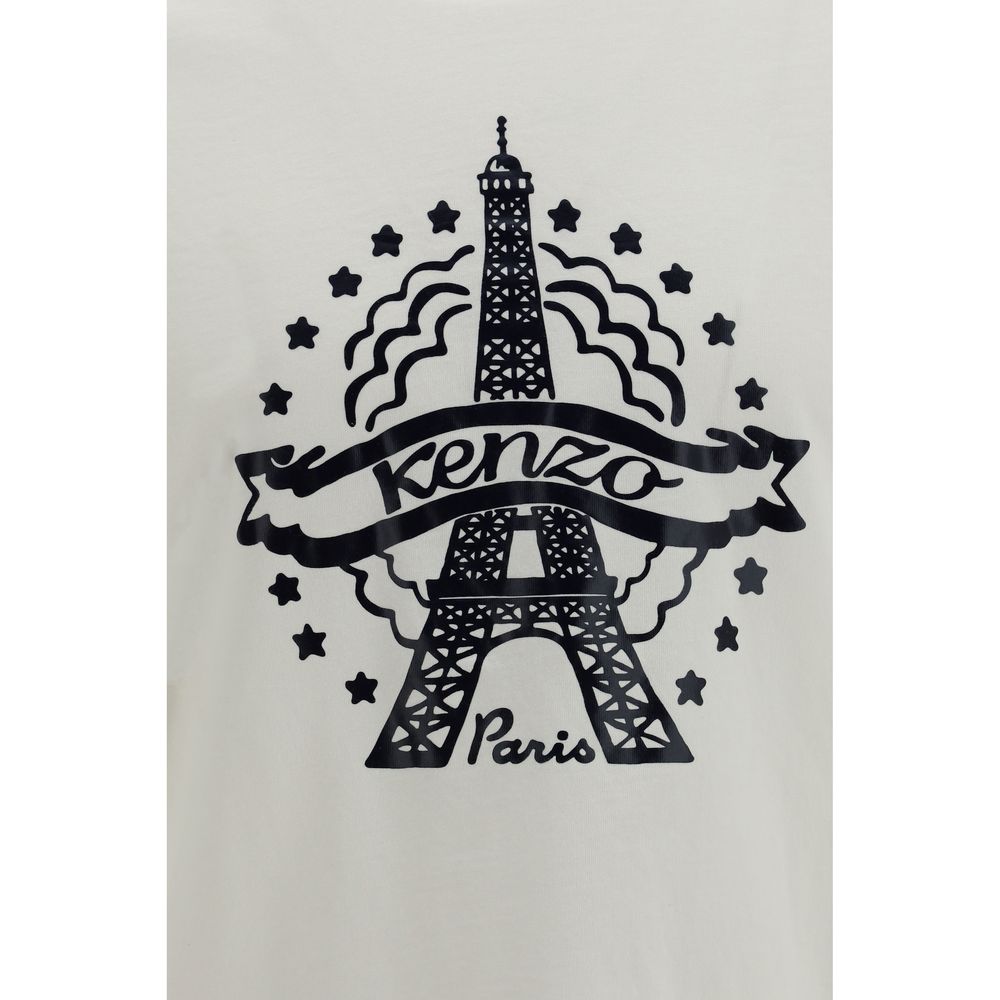 Kenzo Weißes Baumwoll-T-Shirt