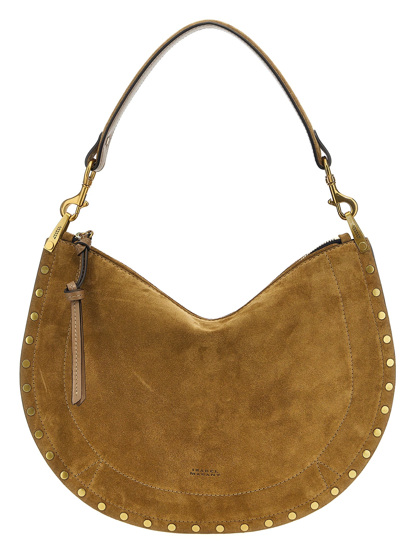 Isabel Marant Braune Ziegenleder-Schultertasche