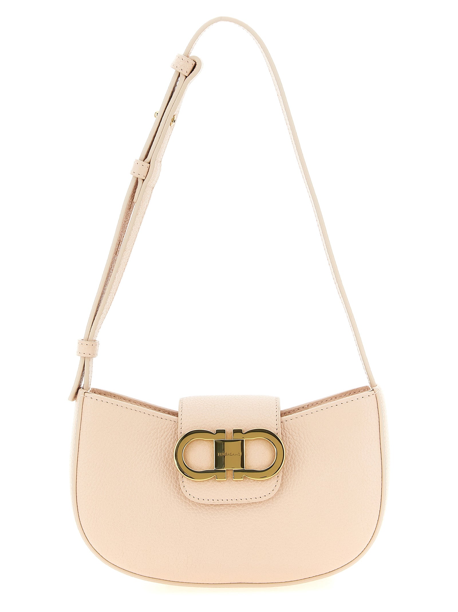 Ferragamo Schultertasche aus mehrfarbigem Kalbsleder