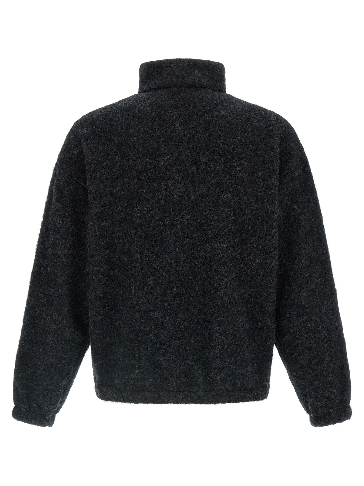 Jil Sander Grauer Wollpullover