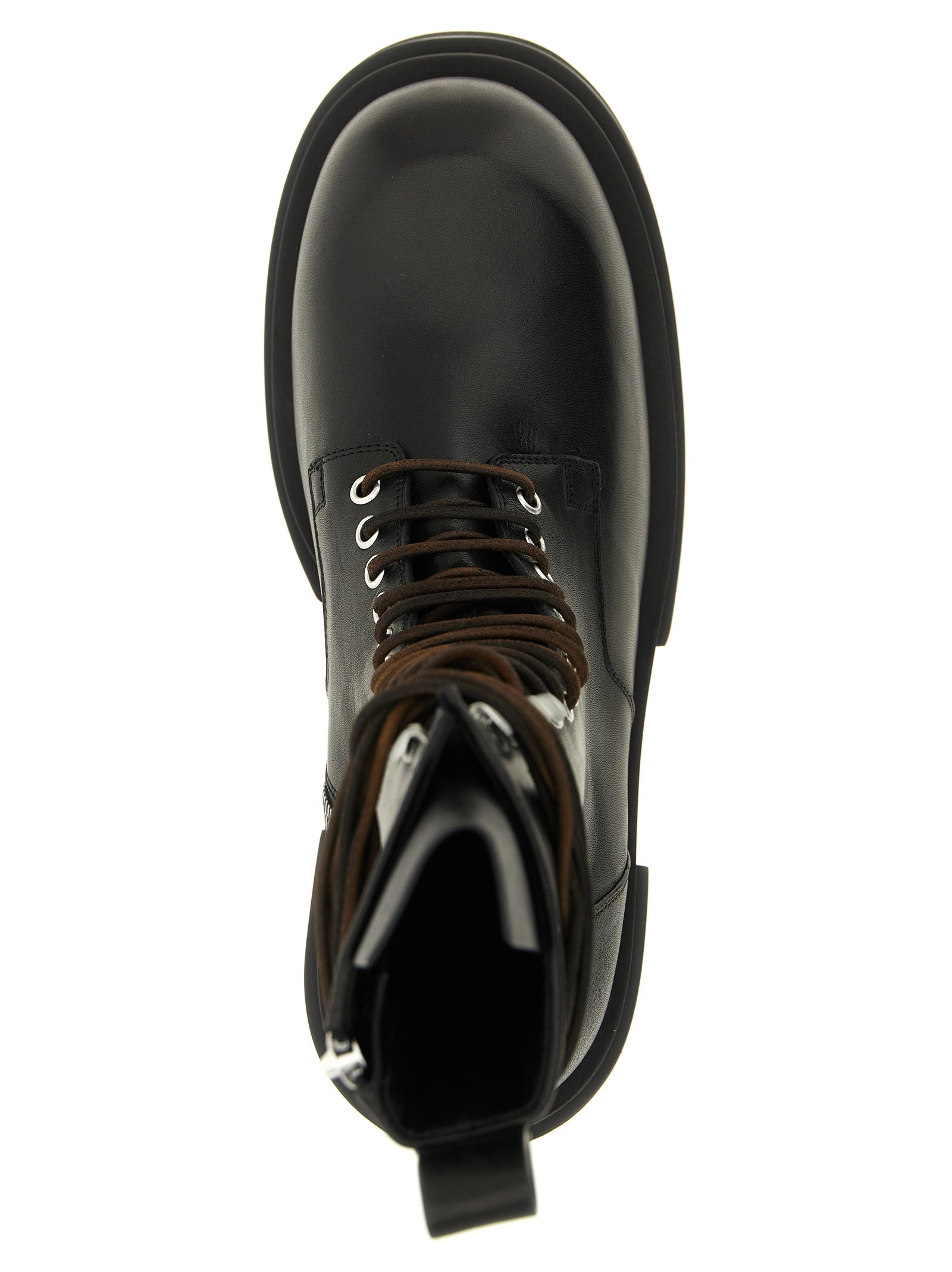 Rick Owens Schwarze Chelsea Boots aus Kalbsleder