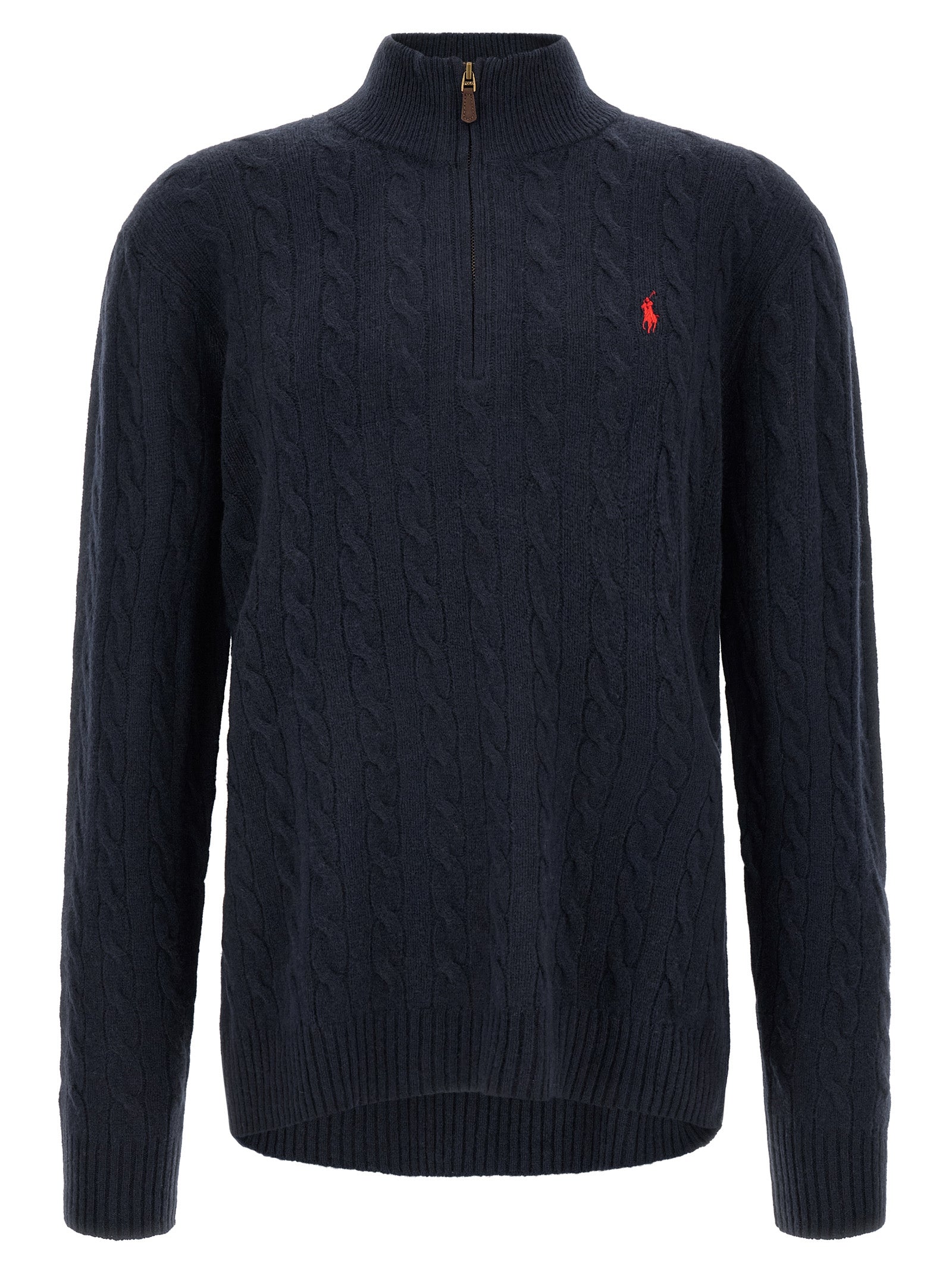 Polo Ralph Lauren Blauer Wollcardigan