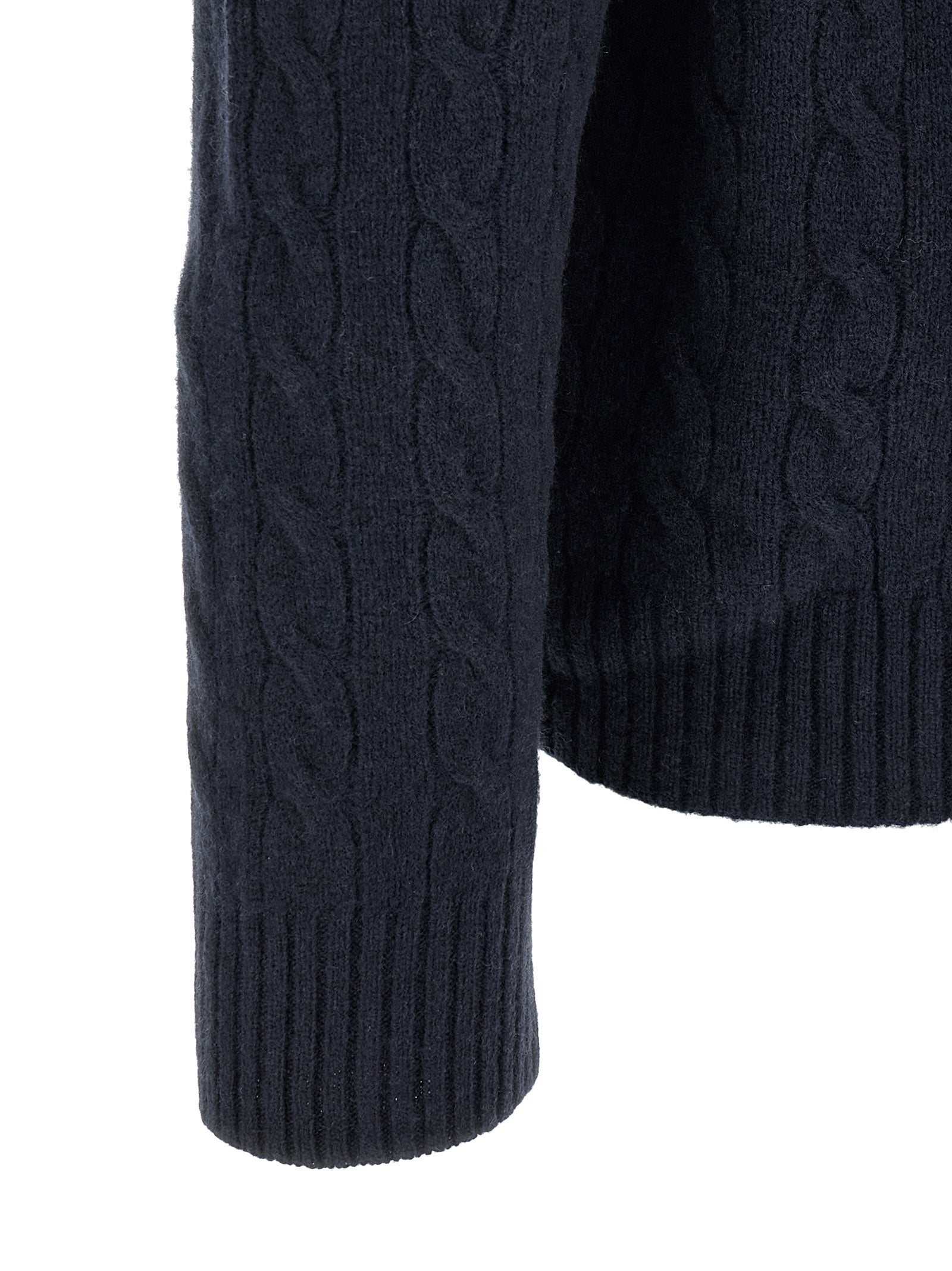 Polo Ralph Lauren Blauer Wollcardigan