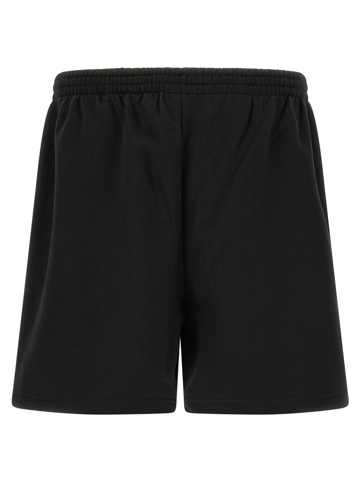 Balenciaga Schwarze Baumwoll-Bermudashorts