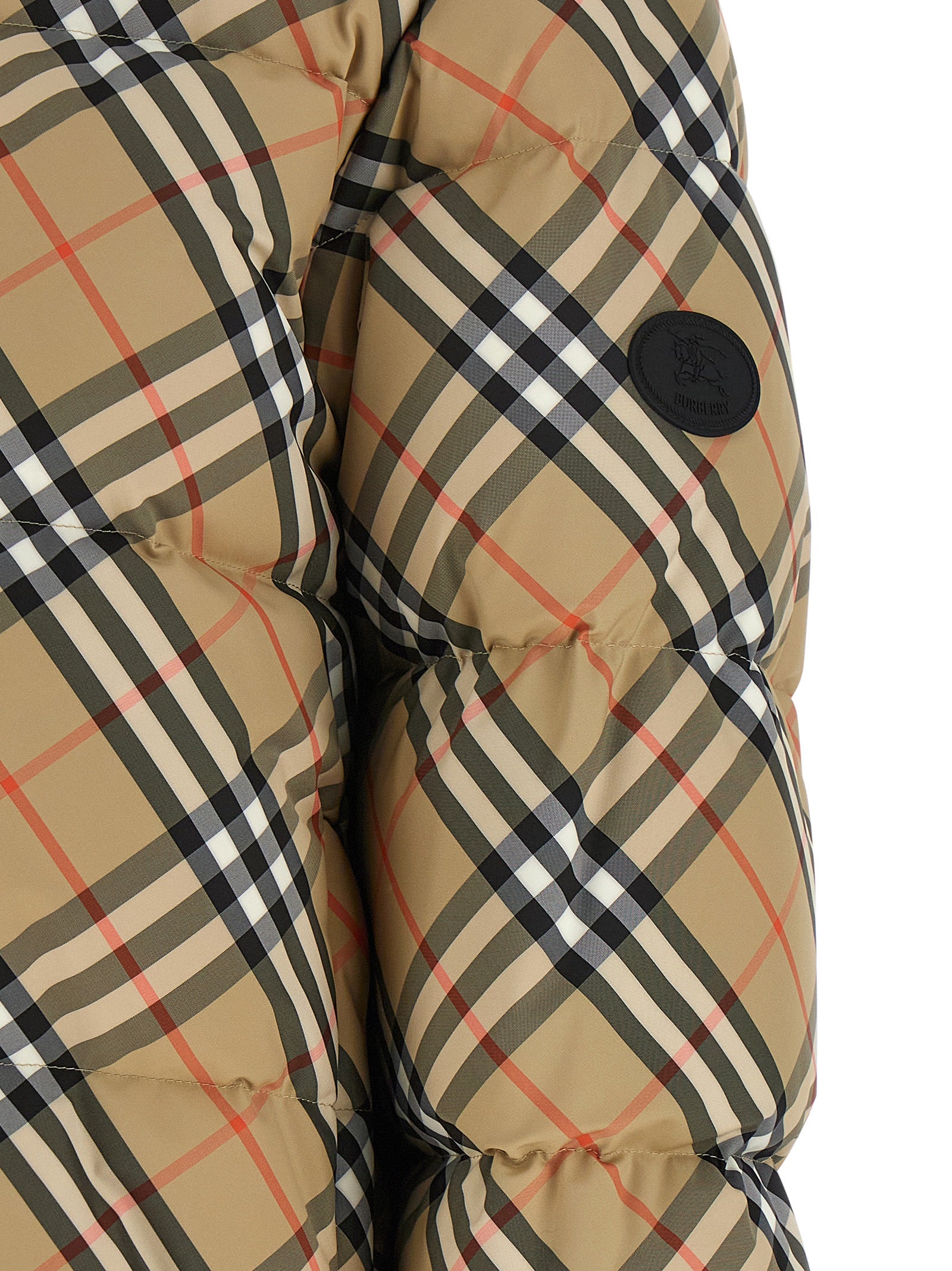 Burberry Beiger Wollmantel