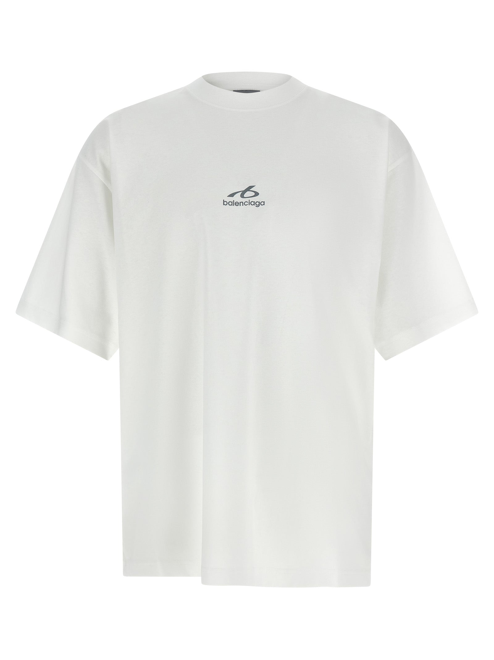 Balenciaga Weißes Baumwoll-T-Shirt
