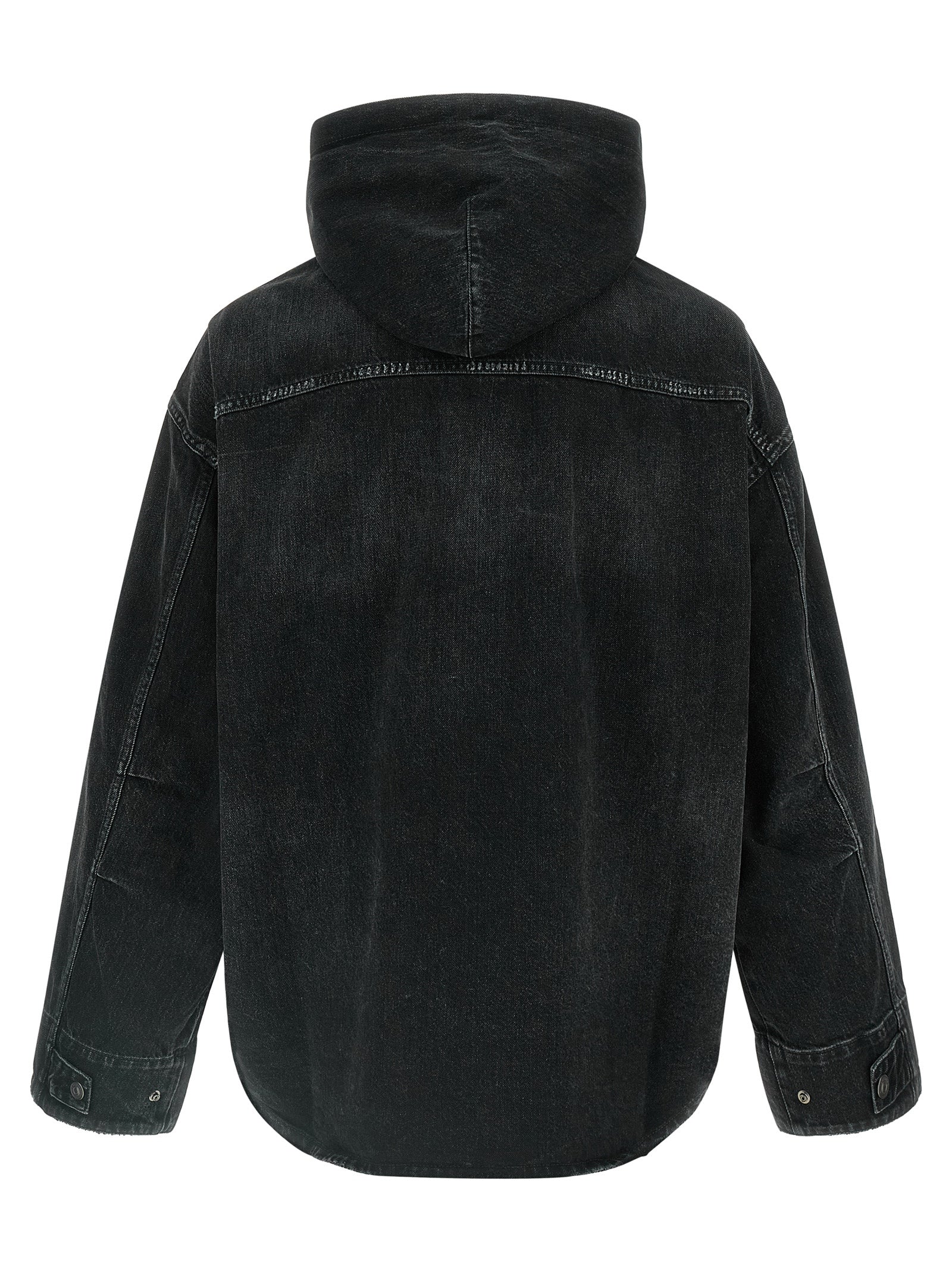 Balenciaga Schwarze Baumwoll-Denimjacke