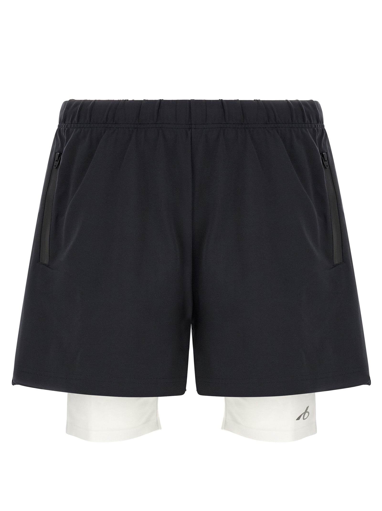 Balenciaga Zweifarbige Polyamid-Bermudashorts