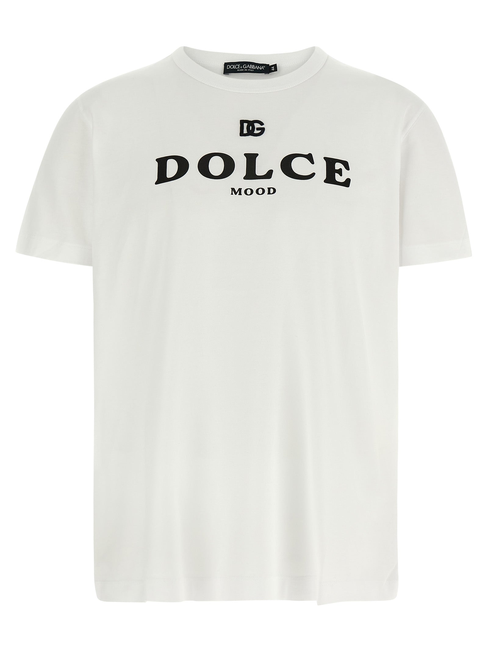 Dolce & Gabbana Weißes Baumwoll-T-Shirt