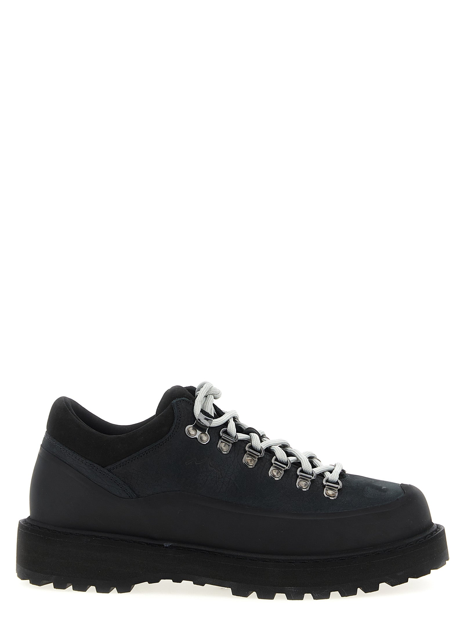 Diemme Schwarze Ankle Boots aus Rindsleder