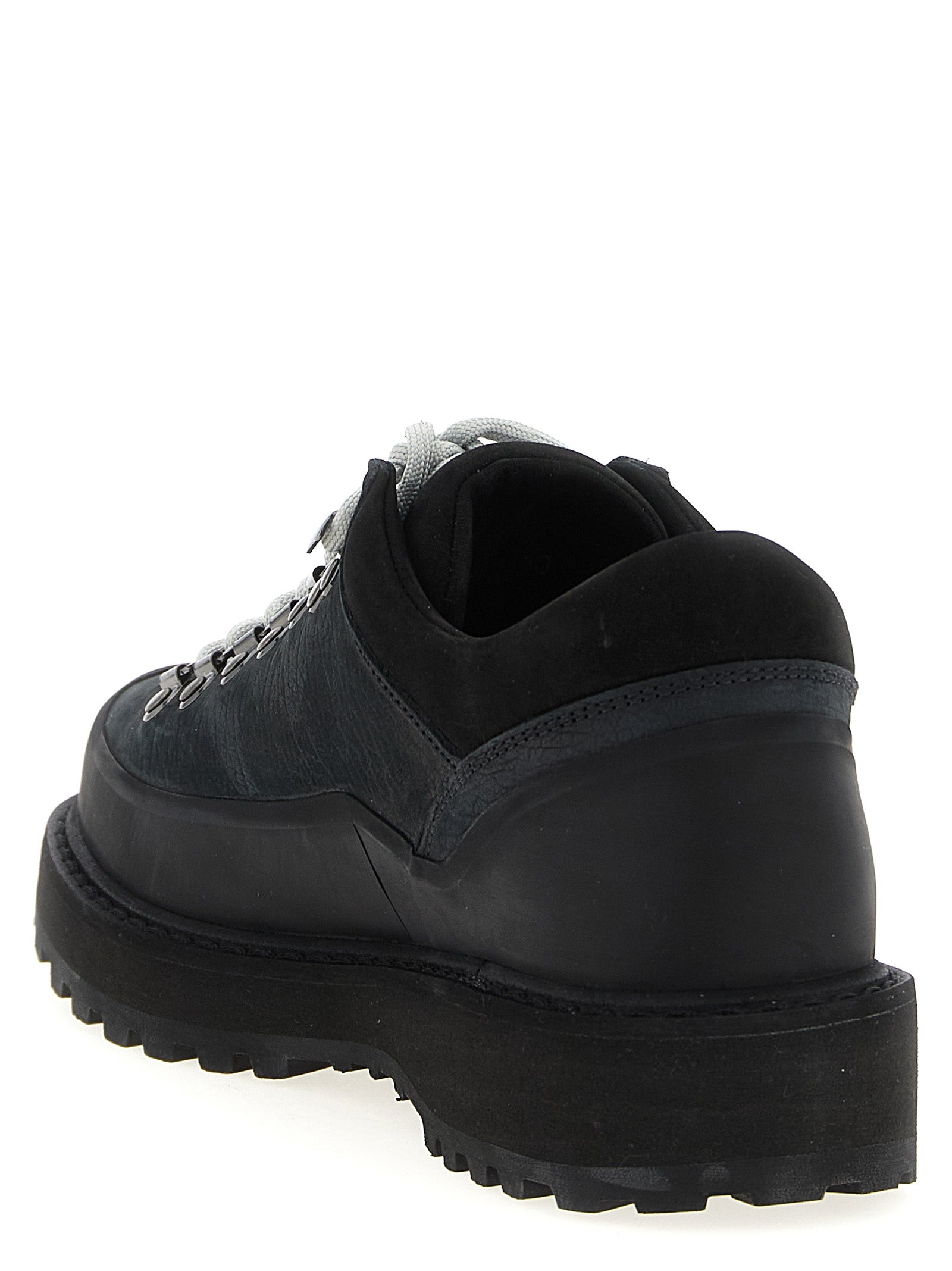 Diemme Schwarze Ankle Boots aus Rindsleder