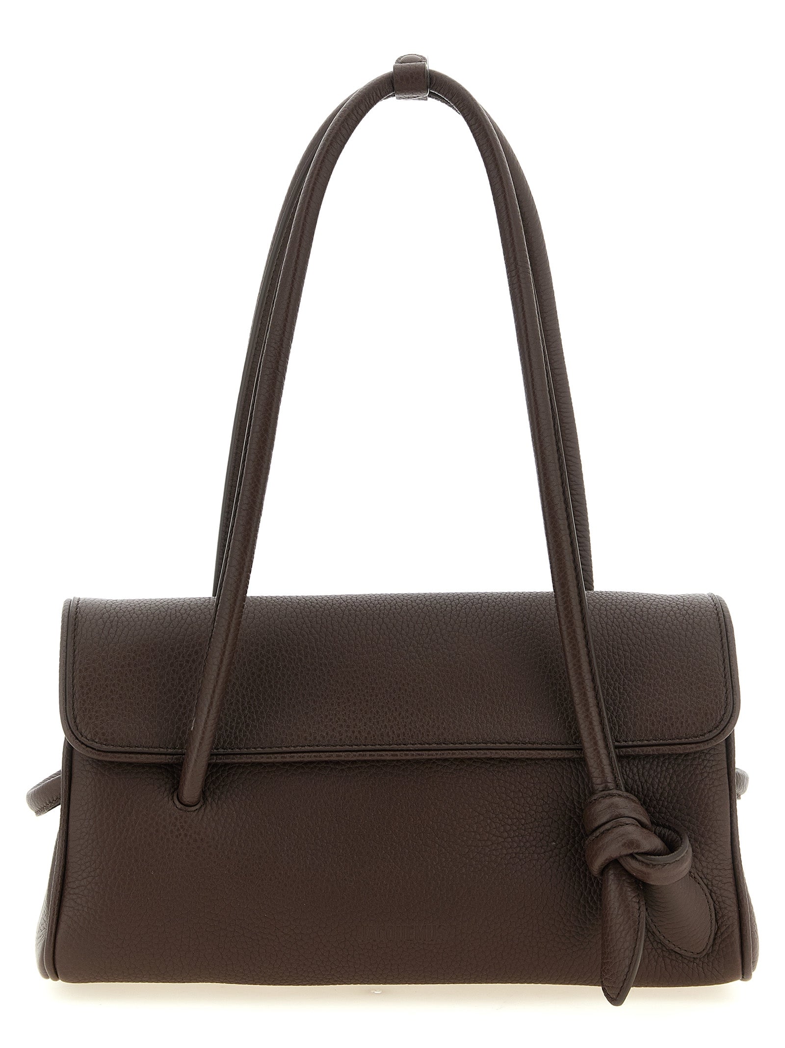 Jacquemus Braunes Kalbsleder Damen Crossbody Tasche