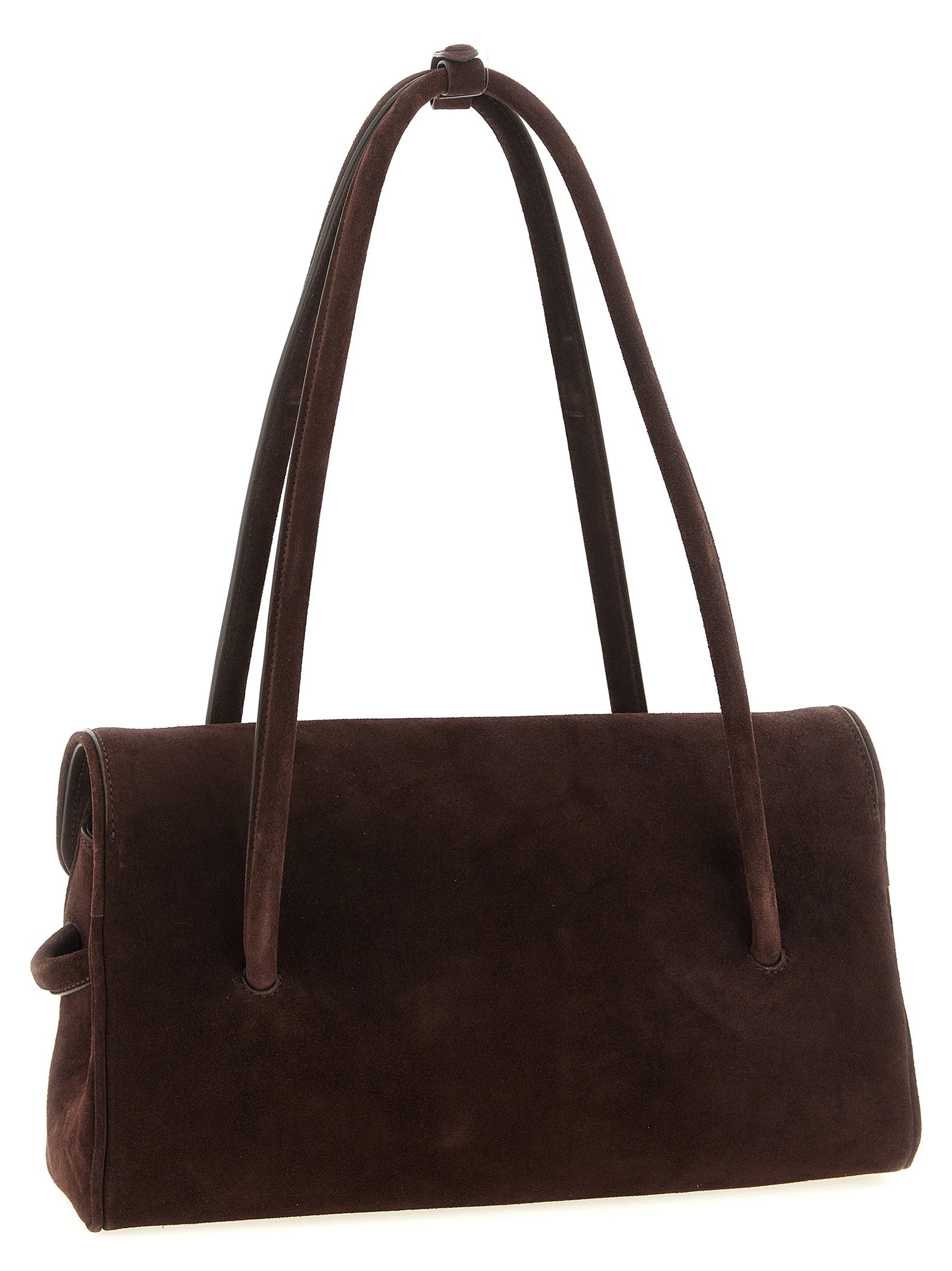 Jacquemus Braunes Kalbsleder Damen Crossbody Tasche