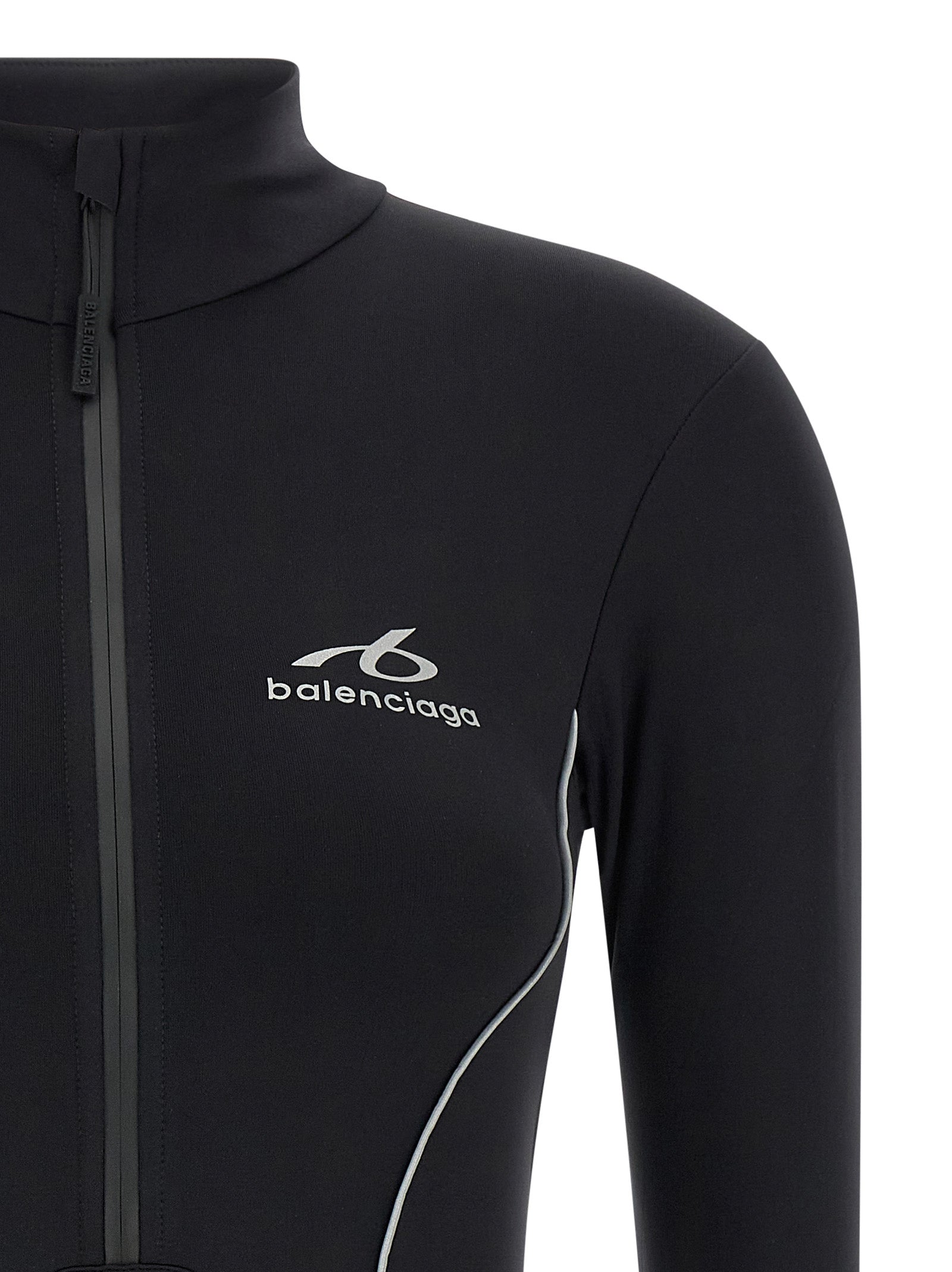 Balenciaga Schwarzer Polyamid-Body