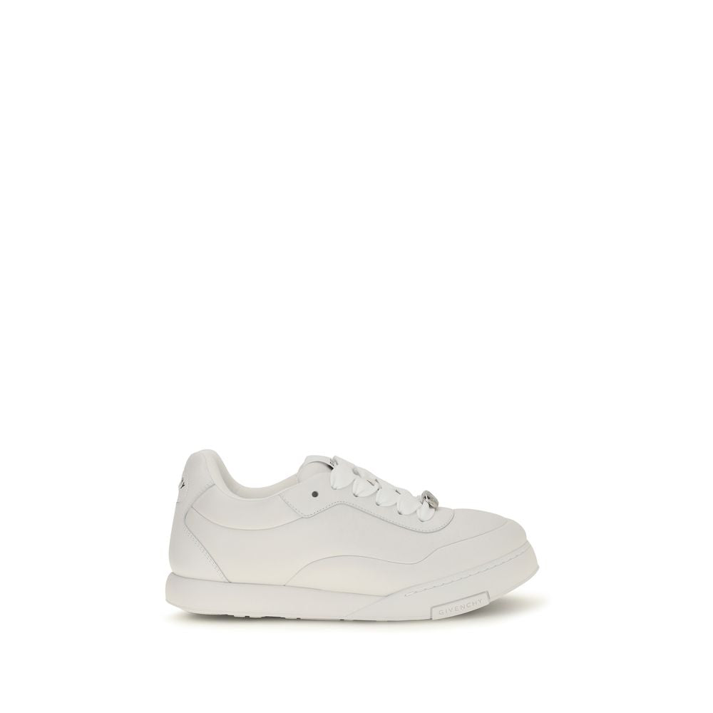 Givenchy Weiße Bos Taurus Kalbsleder Athletic Sneaker