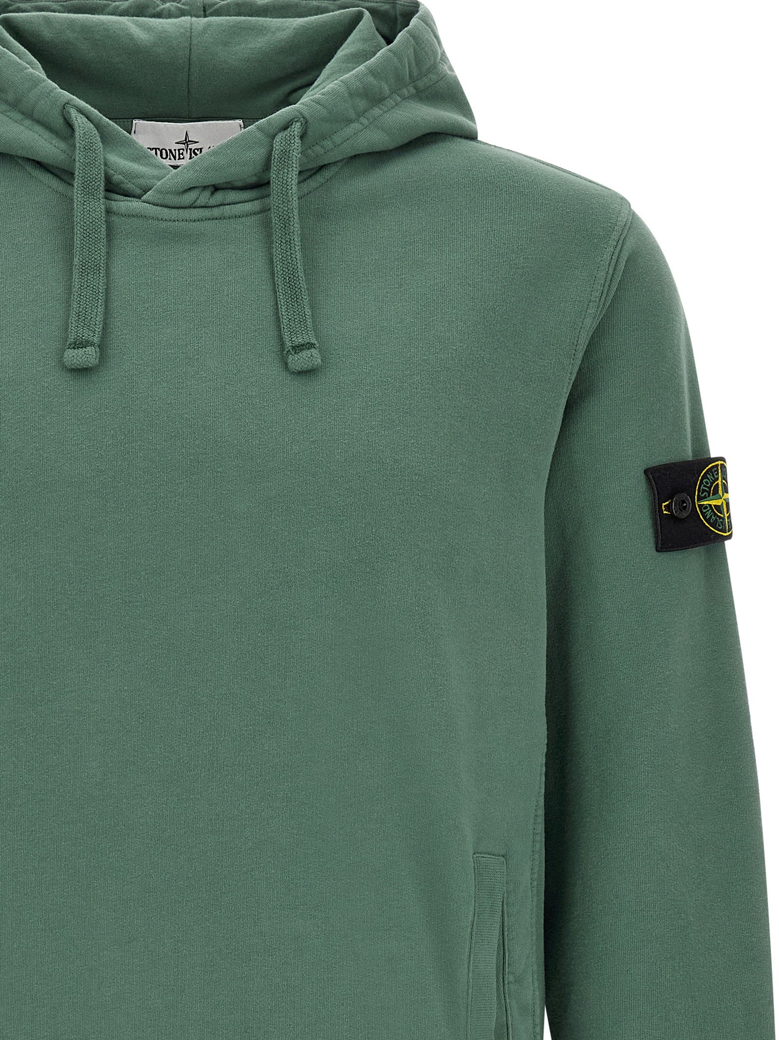 Stone Island Zweifarbiger Baumwollpullover