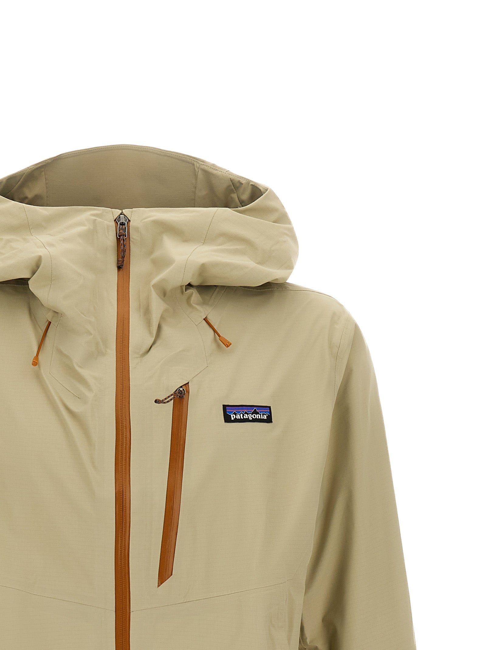 PATAGONIA Beige Nylon Shell Jacke