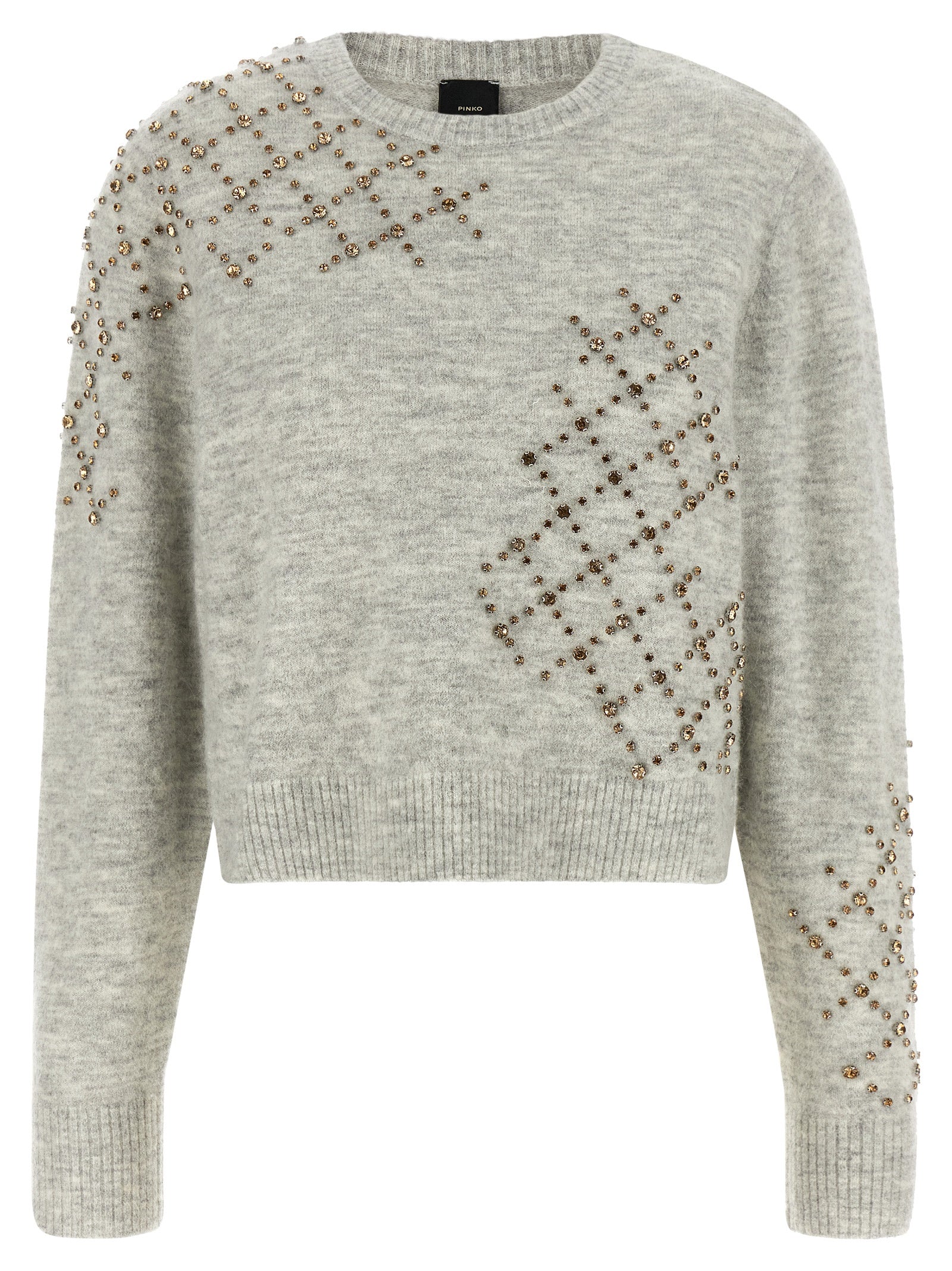 PINKO Grauer Wollcardigan