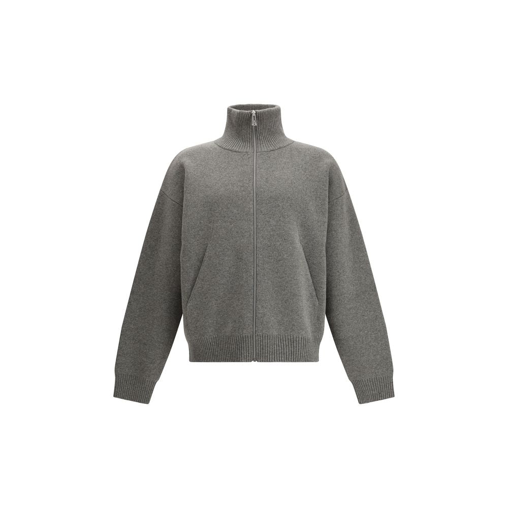 Axel Arigato Grauer Oves Aries Wollpullover