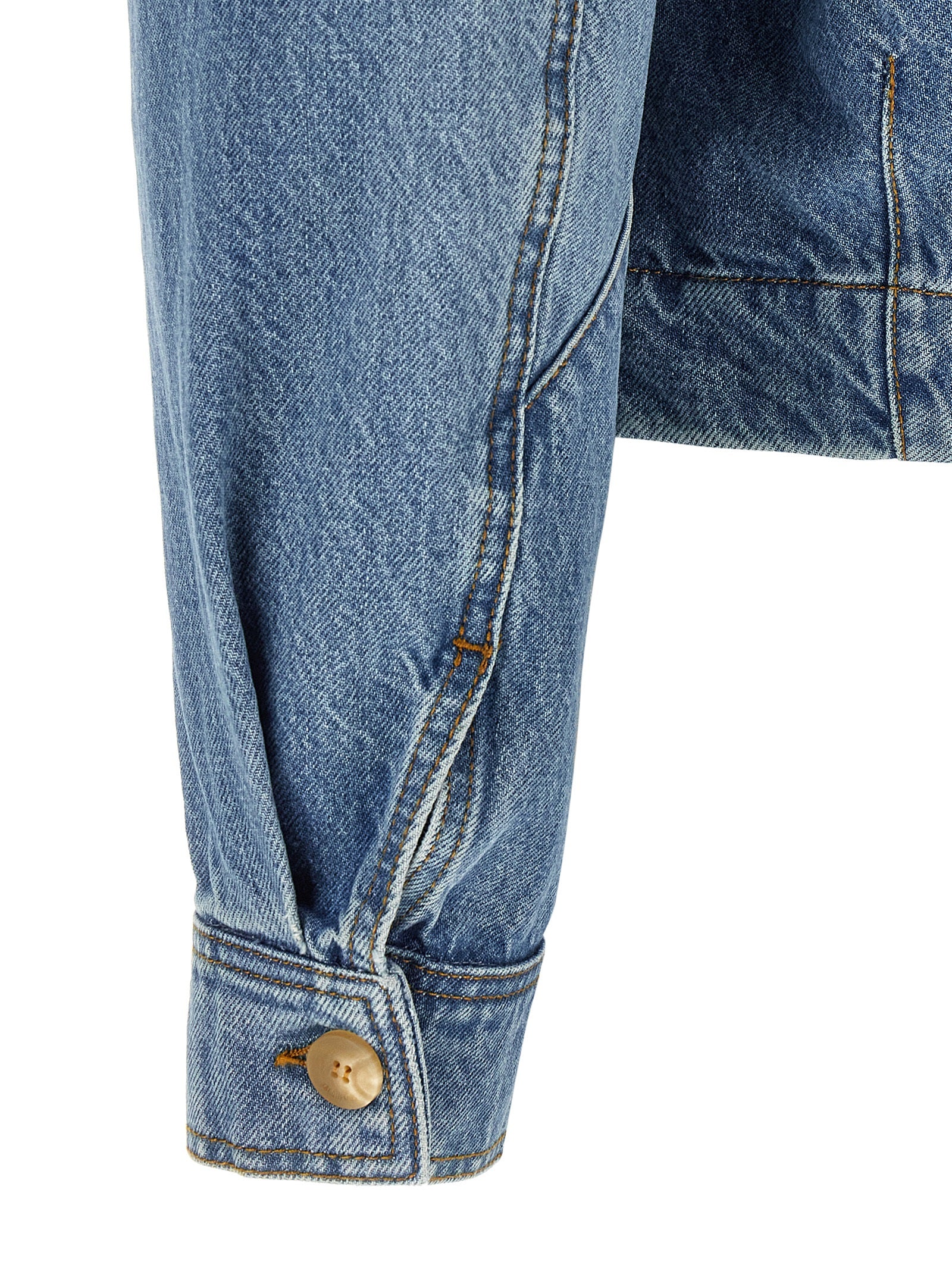 Jacquemus Blaue Jeansjacke aus Baumwolle