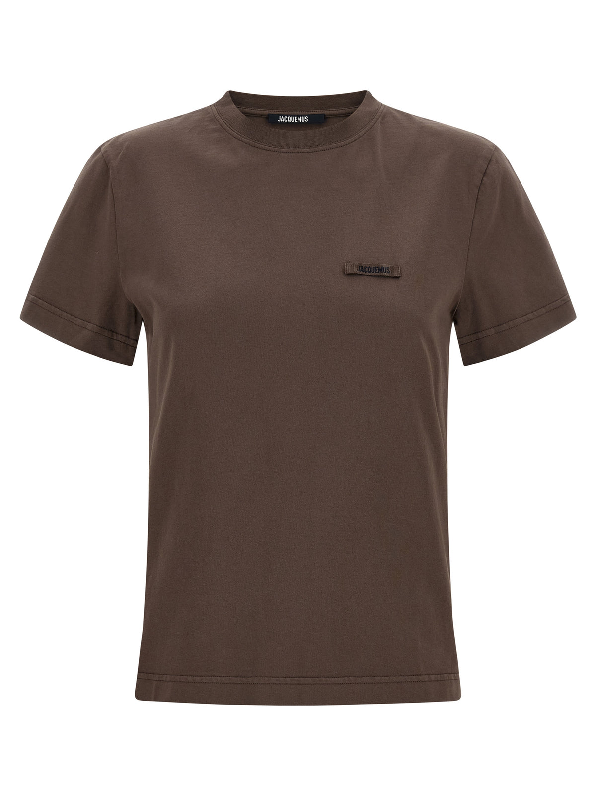 Jacquemus Braunes Baumwoll-T-Shirt