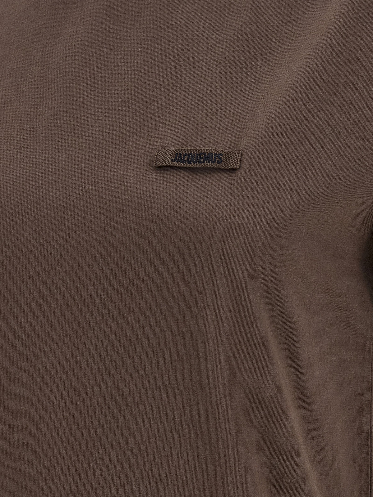 Jacquemus Braunes Baumwoll-T-Shirt