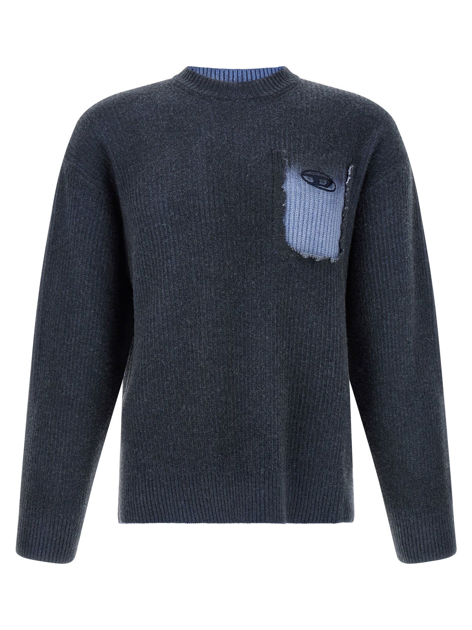 Diesel Blauer Wollcardigan